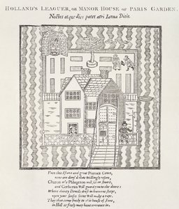 Hollands Leaguer, eller Manor House, i Paris Garden, Southwark, London av English School