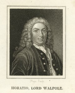 Horatio, Lord Walpole (gravyr) av English School