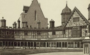 Hästskoklostret, Windsor Castle (litografi) av English School