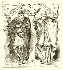 Hospitaller och Tempelherre av English School