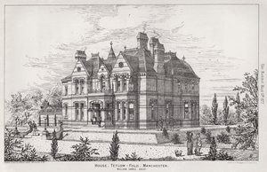 House, Tetlow, Fold, Manchester (gravyr) av English School