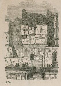 Hus i Long Lane, West Smithfield av English School