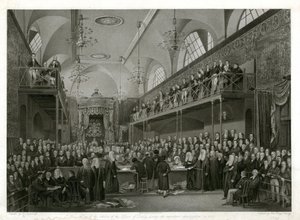 House of Lords under den viktiga utredningen 1820 av English School