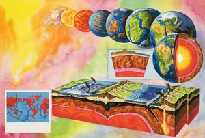 Hvordan Jorden blev dannet af kosmisk støvsved av English School