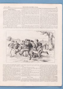 How to Play Football by the Association Rules, artikel från The Young Fanciers Guide, 1874 (se även 315146) av English School