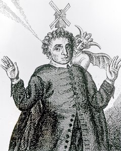 Hugh Peter (1598-1660) eldig armépredikant, Leveller-sympatisör och anhängare av regimedödaren. av English School