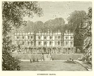 Hughendens herrgård av English School
