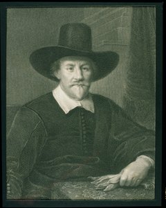 Hugo Grotius (1583-1645) från "Gallery of Portraits", publicerad 1833 (gravyr)
