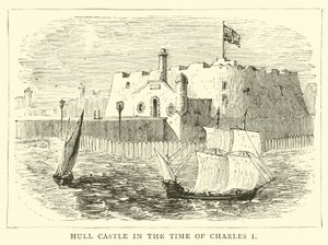 Hull Castle på Charles I:s tid av English School