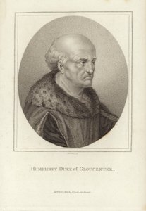 Humphrey hertig av Gloucester av English School