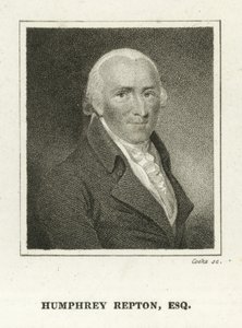 Humphrey Repton (gravyr) av English School