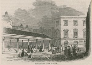 Hutchinsons Market, Aldgate, London av English School