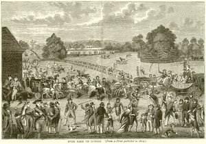 Hyde Park på söndag av English School