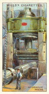 Hydraulisk press (chromolitho) av English School