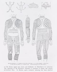 Igorrote tattooing, från 