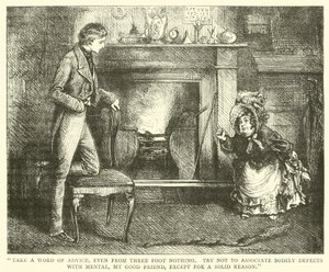 Illustration för David Copperfield (gravyr) av English School