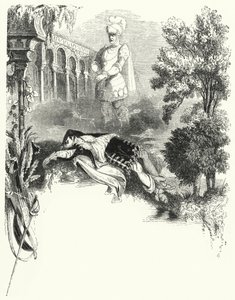 Illustration till Mozarts opera Don Giovanni (gravyr) av English School