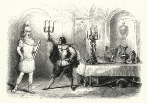 Illustration till Mozarts opera Don Giovanni (gravyr) av English School