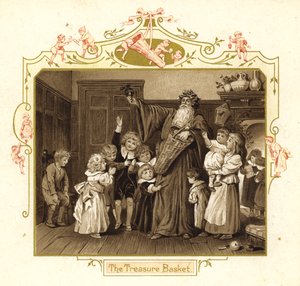 Illustration för Jultomtens ankomst av English School
