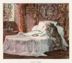 Illustration till The Old Curiosity Shop av English School
