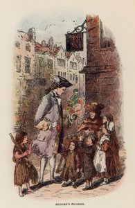 Illustration för The Virginians av Thackeray av English School