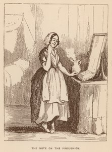 Illustration för Vanity Fair av Thackeray av English School