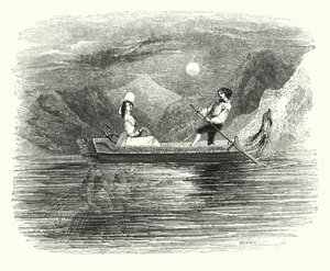 Illustration für das Ballett, Ondine oder Die Nixe