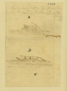 Illustration från, brev skrivna, på en resa till de västra delarna av USA..., av Elias Fordham Pym, 1818 (se även 332331) av English School