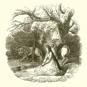 Illustration av Faery Queene av English School