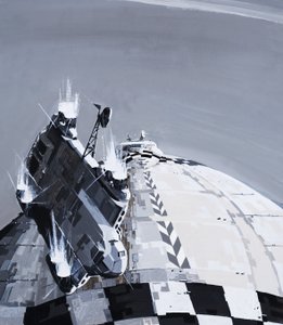 Illustration till berättelse av Arthur C Clarke av English School