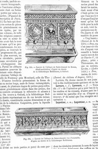 Illustrationer av en Lavoir, 1887 av English School