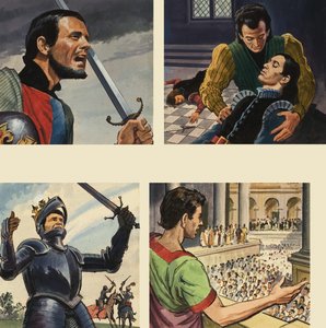 Bilder från Shakespeare av English School