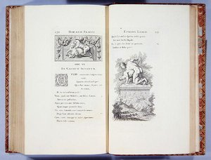 I Cassium Severum, från verk av Quintus Horatius Flaci, tryckt av John Pine, 1733-7 av English School