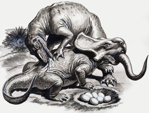 In the Days of the Dinosaurs: Discovery in the Desertswed av English School