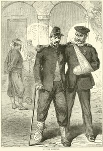 På sjukhuset, november 1870 av English School
