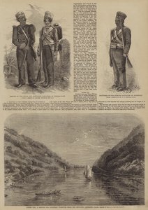 Indiska upproret 1857 (gravyr) av English School