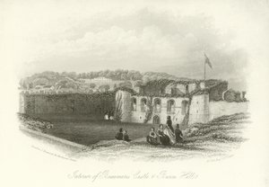 Interiör av Beaumaris Castle och Baron Villa