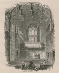 Interiör i Crosby Hall av English School