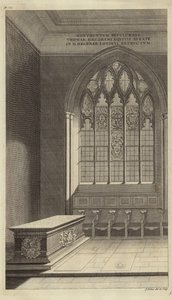 Interiör av St Helens Bishopsgate av English School
