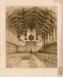 Interiör av Westminster School av English School
