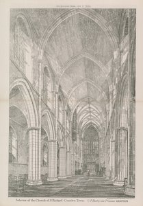 Interiör av kyrkan St Michael av English School