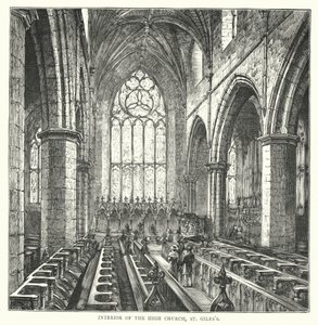 Interiör av High Church, St Giles