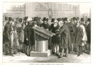 International Congress of Orientalist Examining the Rosetta Stone på British Museum av English School