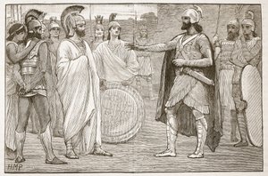 Intervju mellan Agesilaus och Pharnabazus av English School