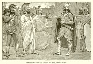 Intervju mellan Agesilaus och Pharnabazus av English School