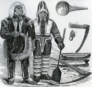 Inuitpar (gravyr) av English School