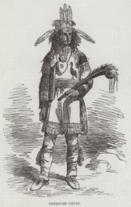 Iroquois Chief (gravyr) av English School