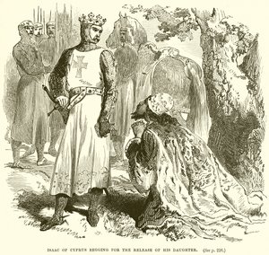 Isaac från Cypern ber om frigivning av sin dotter