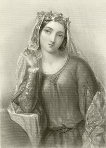 Isabella av Angouleme, drottning av kung John av English School