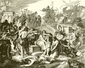 Israel i fångenskap i Babylon av English School
